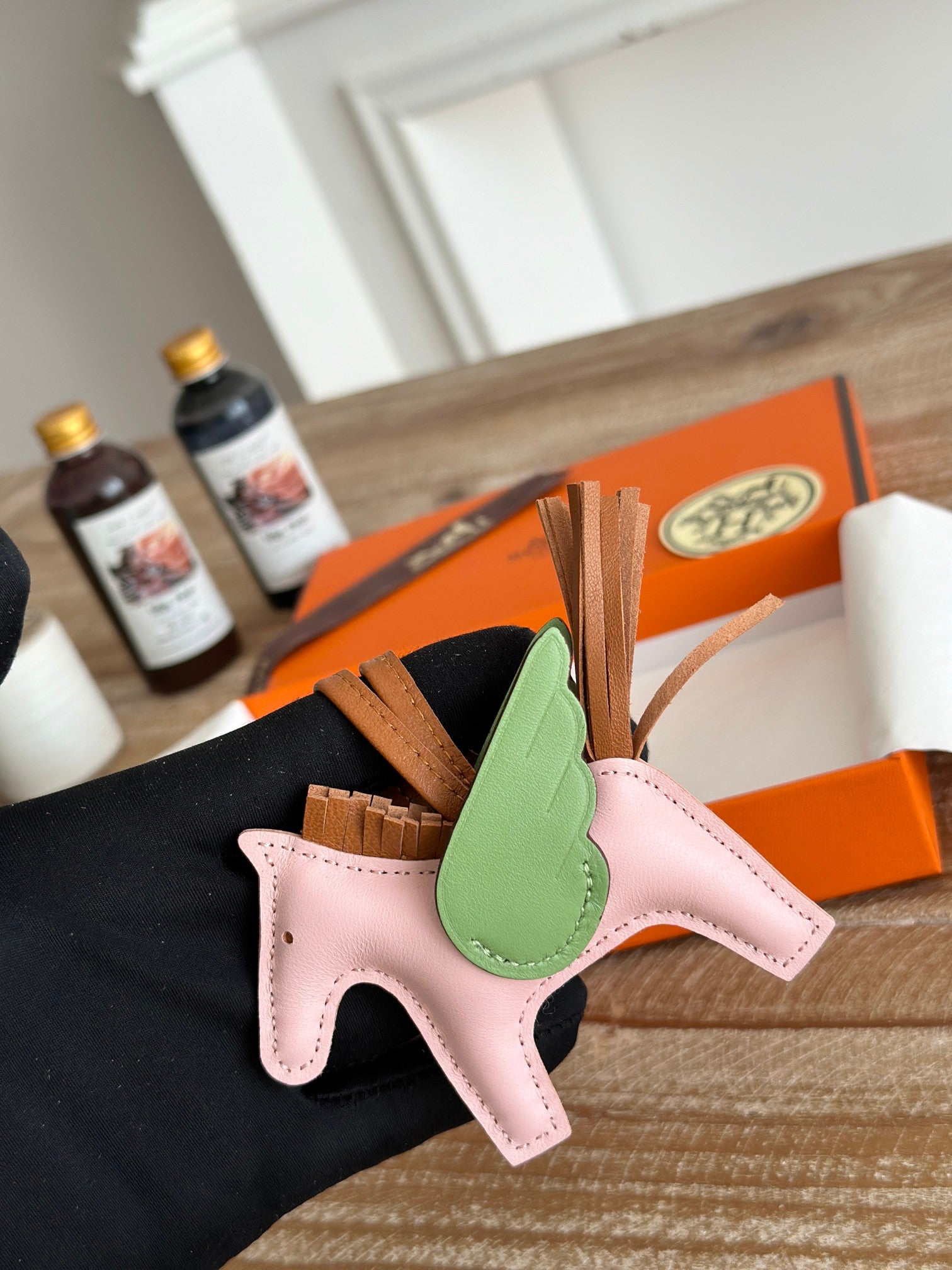 Rodeo Winged Horse Bag Charm