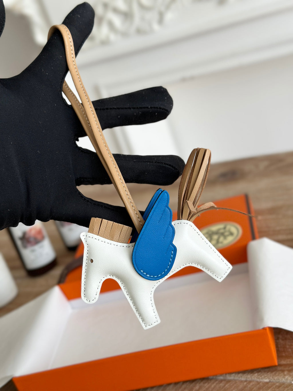 Rodeo Winged Horse Bag Charm