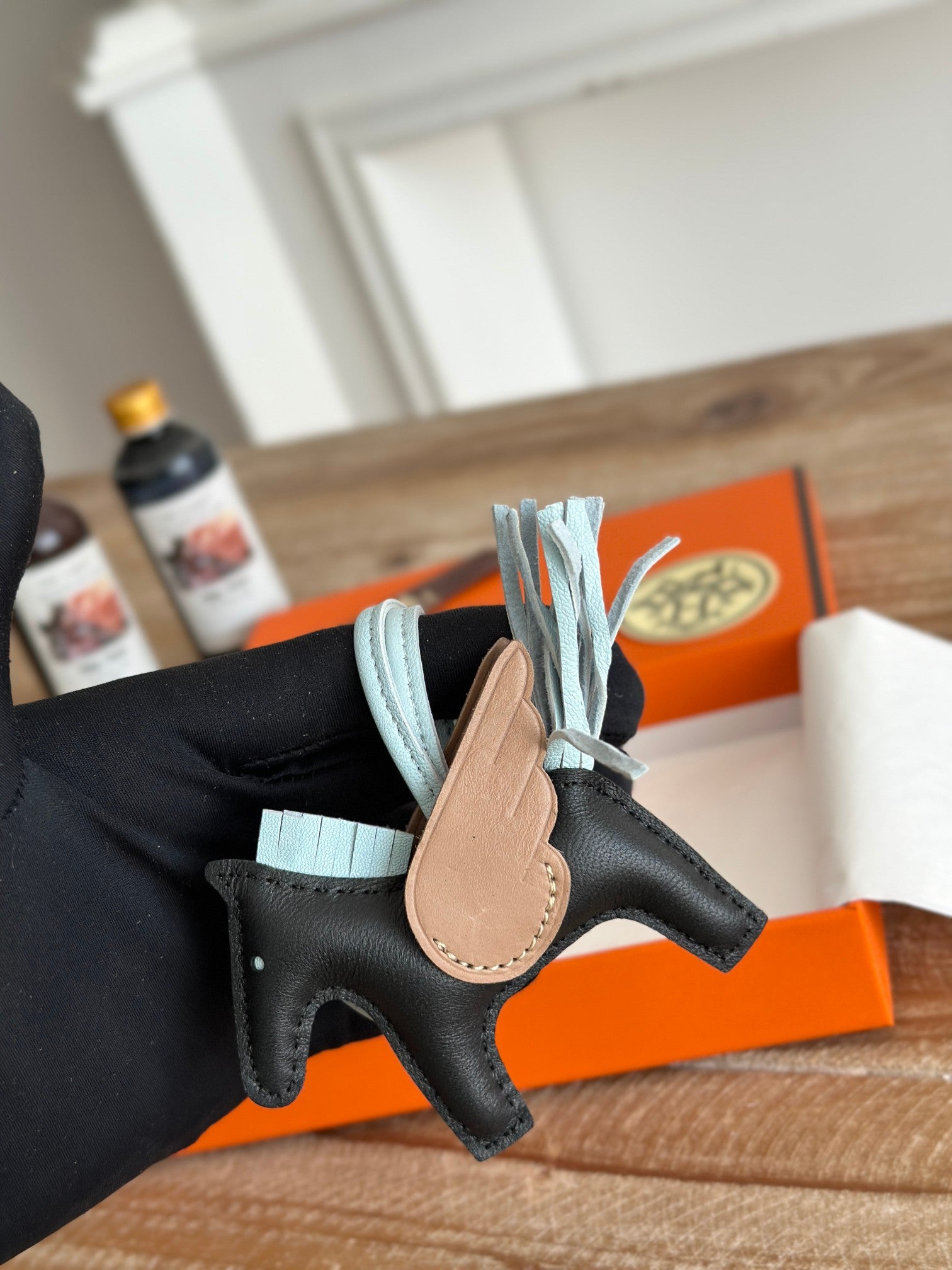 Rodeo Winged Horse Bag Charm