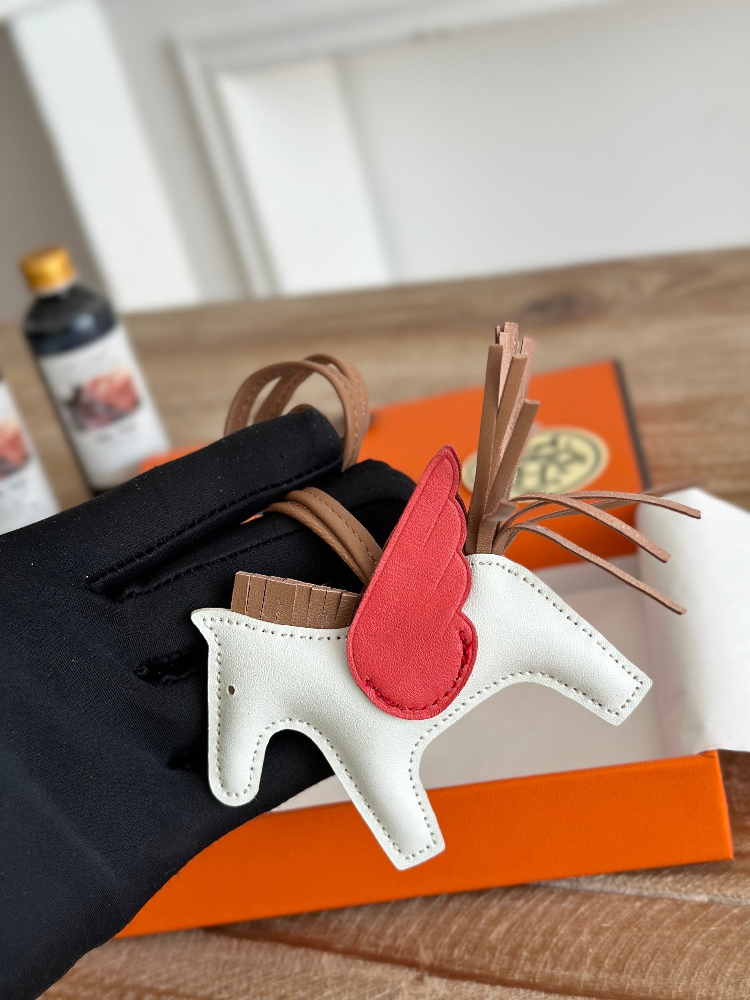 Rodeo Winged Horse Bag Charm