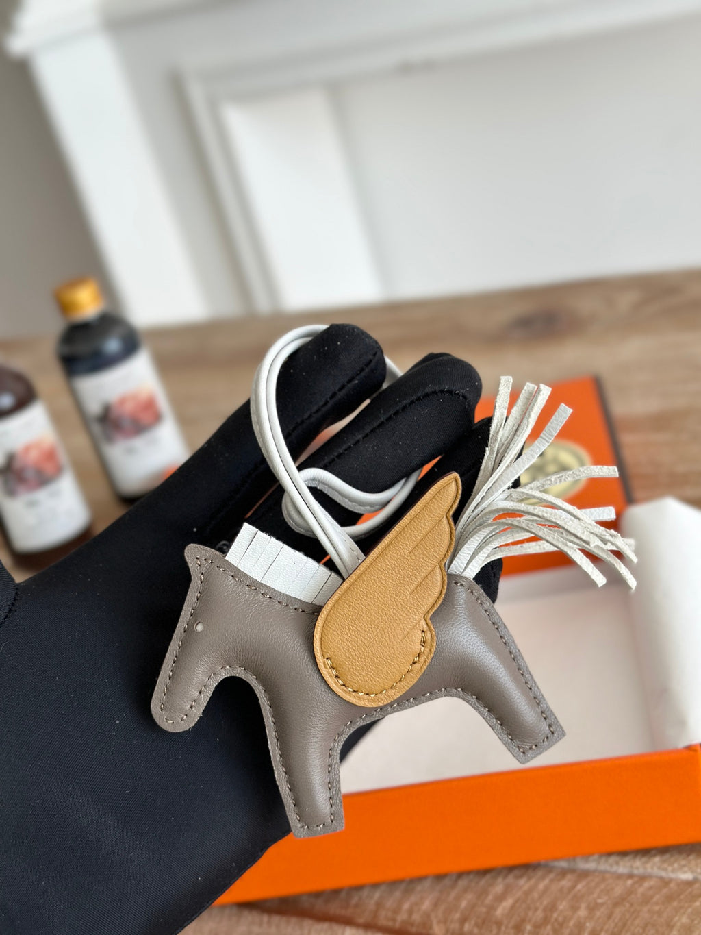 Rodeo Winged Horse Bag Charm