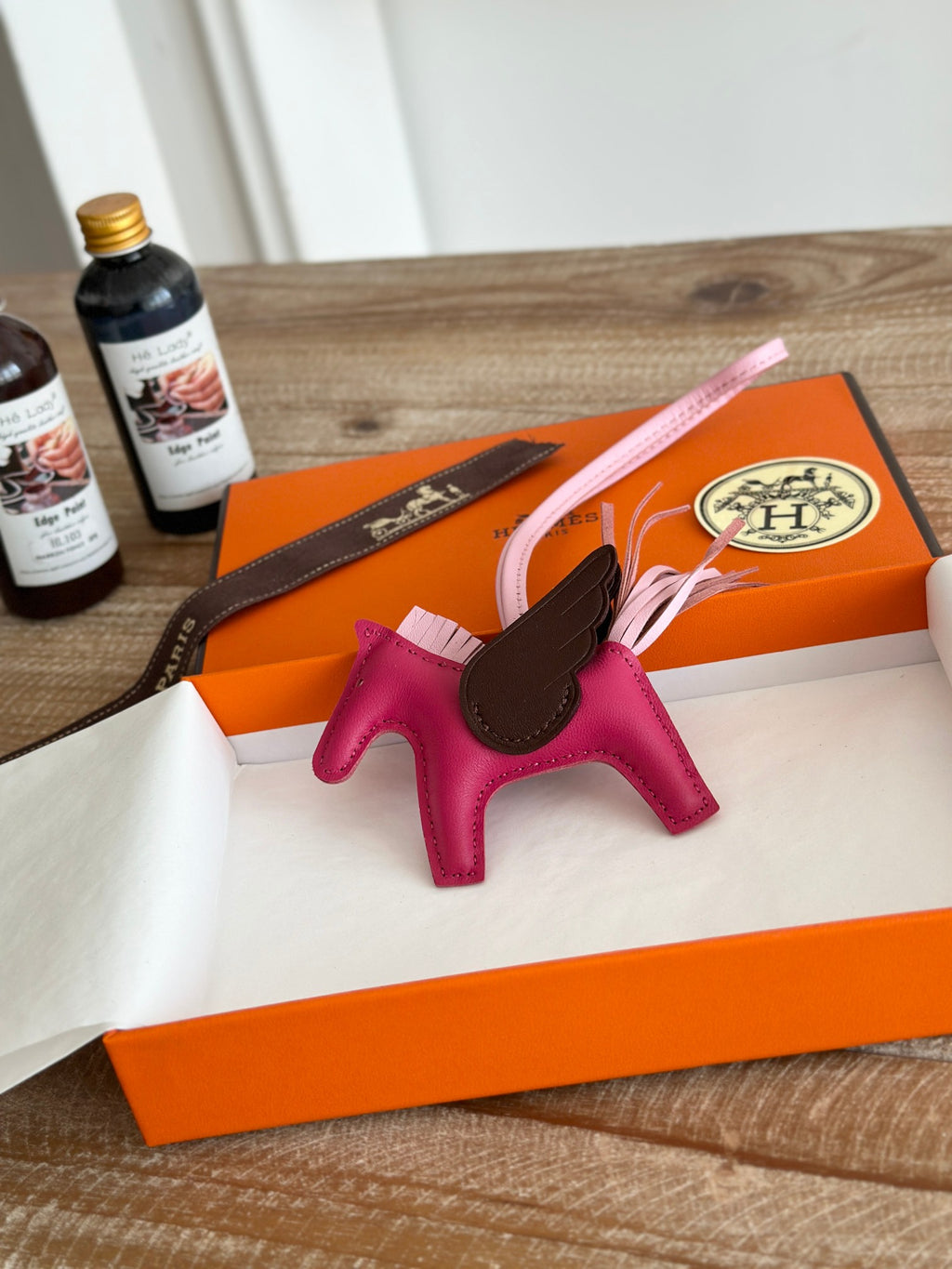 Rodeo Winged Horse Bag Charm