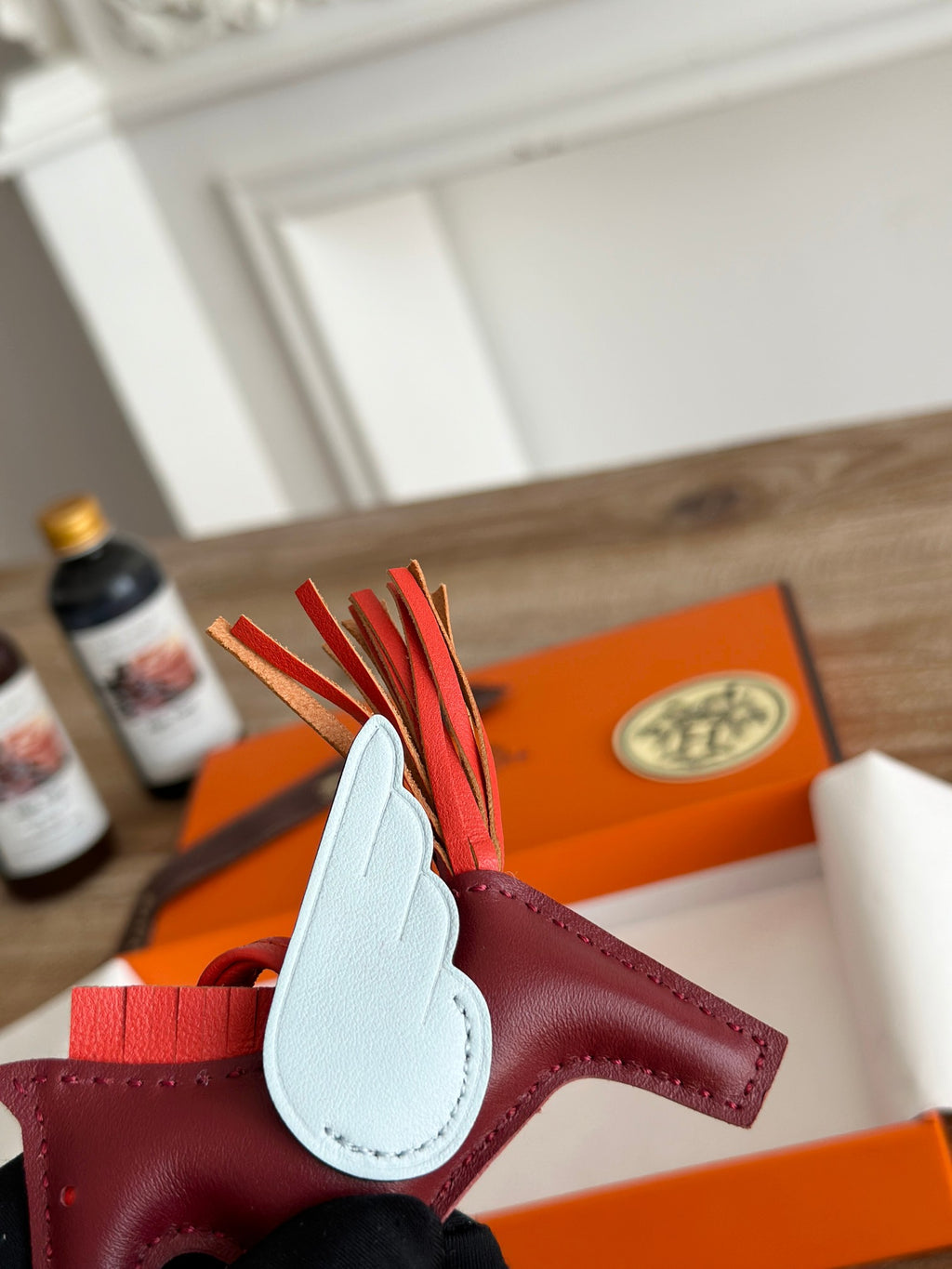 Rodeo Winged Horse Bag Charm