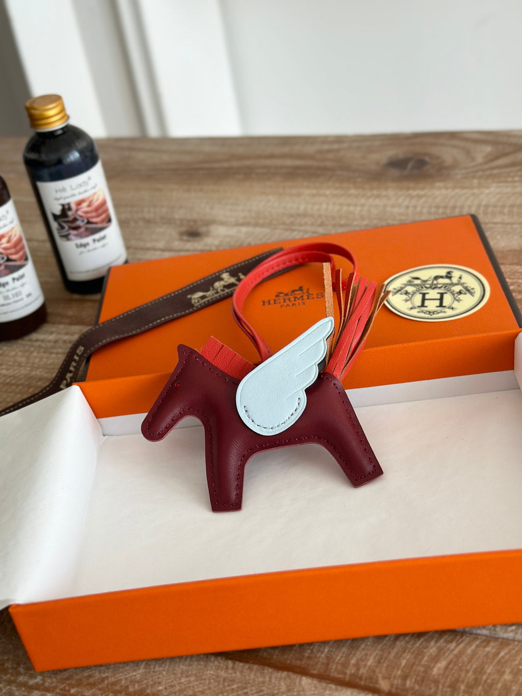 Rodeo Winged Horse Bag Charm