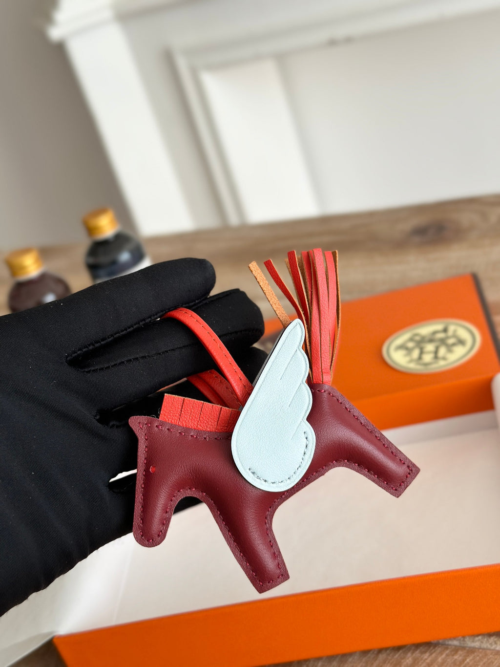 Rodeo Winged Horse Bag Charm