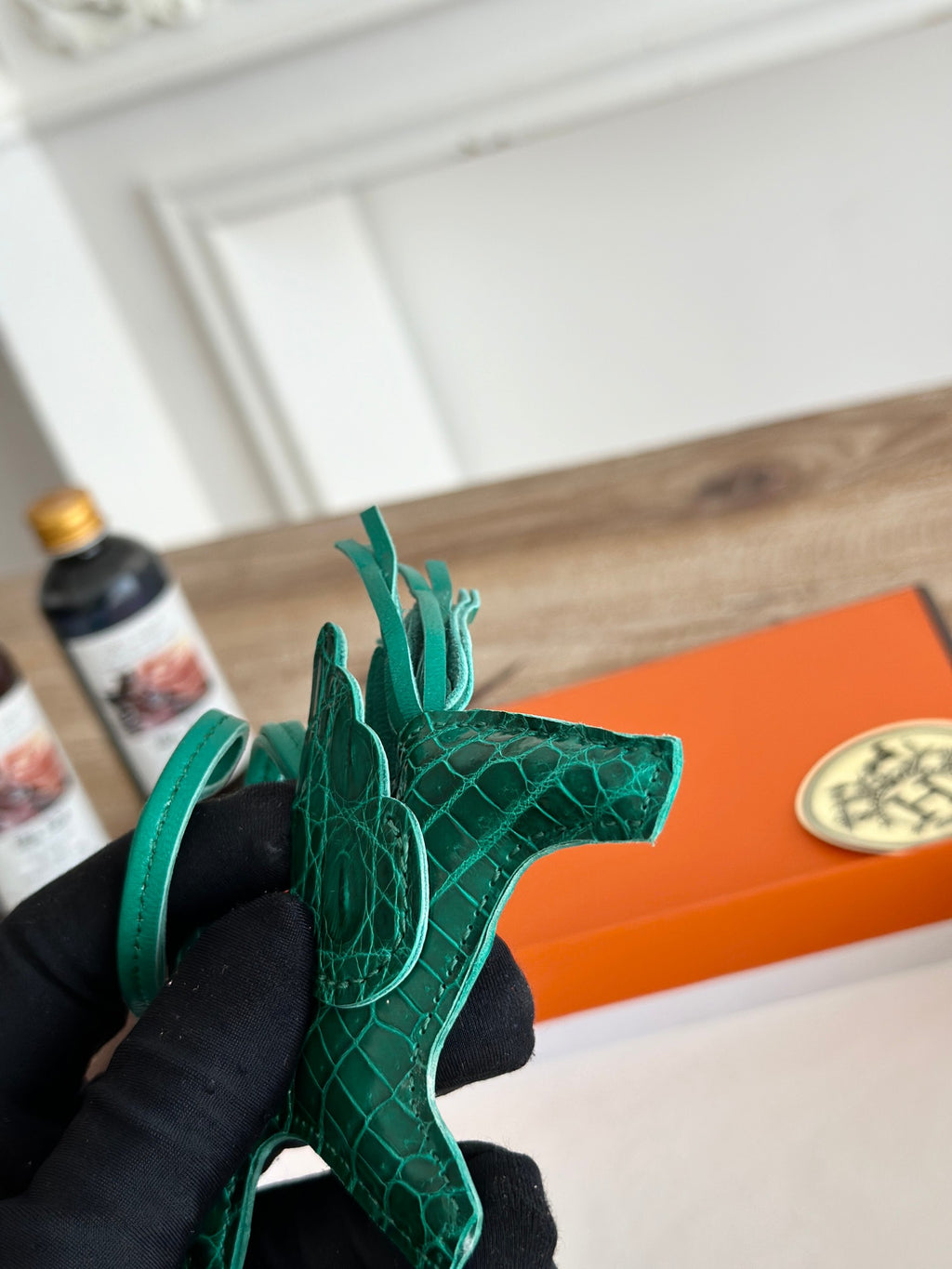 Crocodile Rodeo Horse Bag Charm