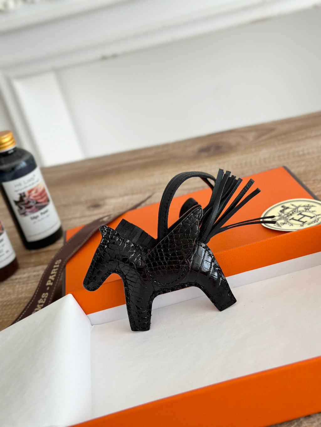 Crocodile Rodeo Horse Bag Charm