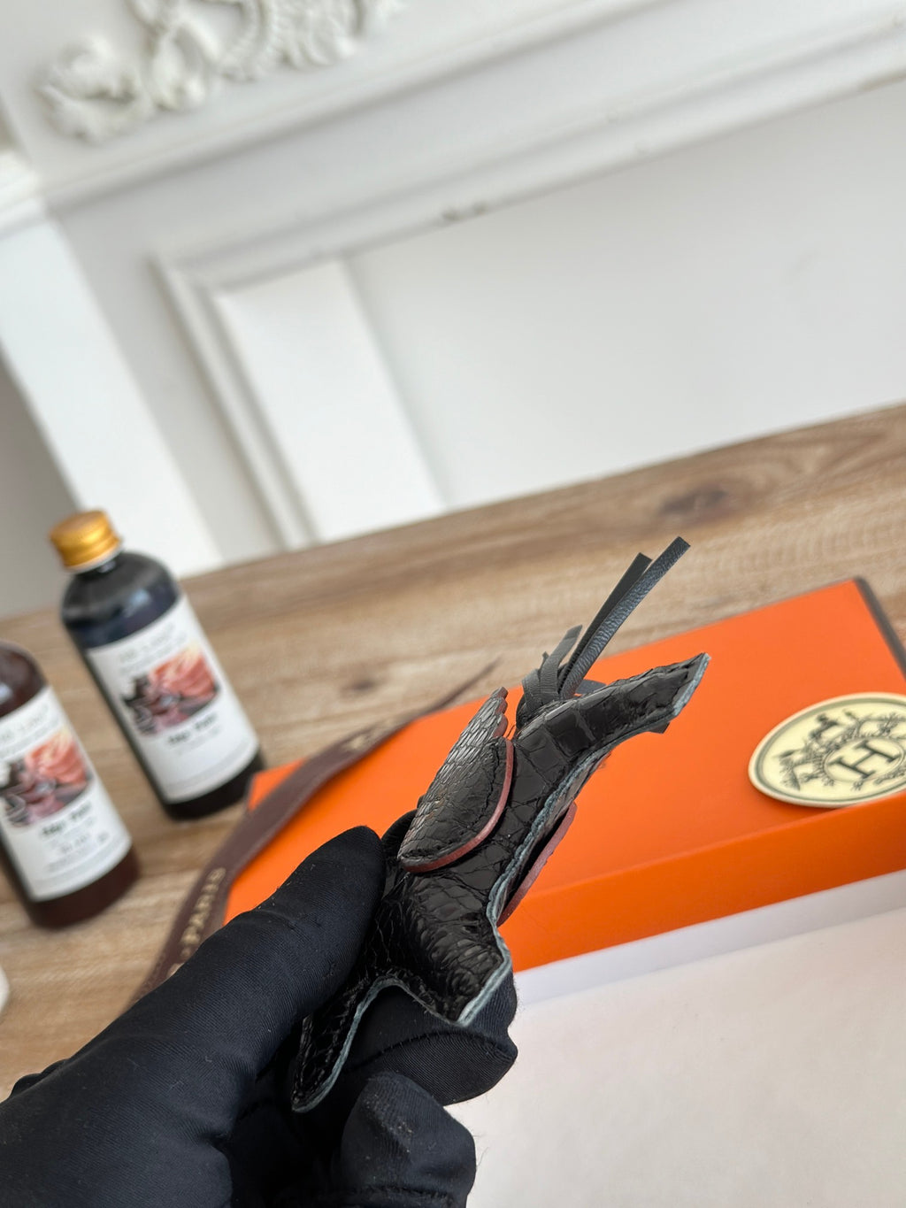 Crocodile Rodeo Horse Bag Charm