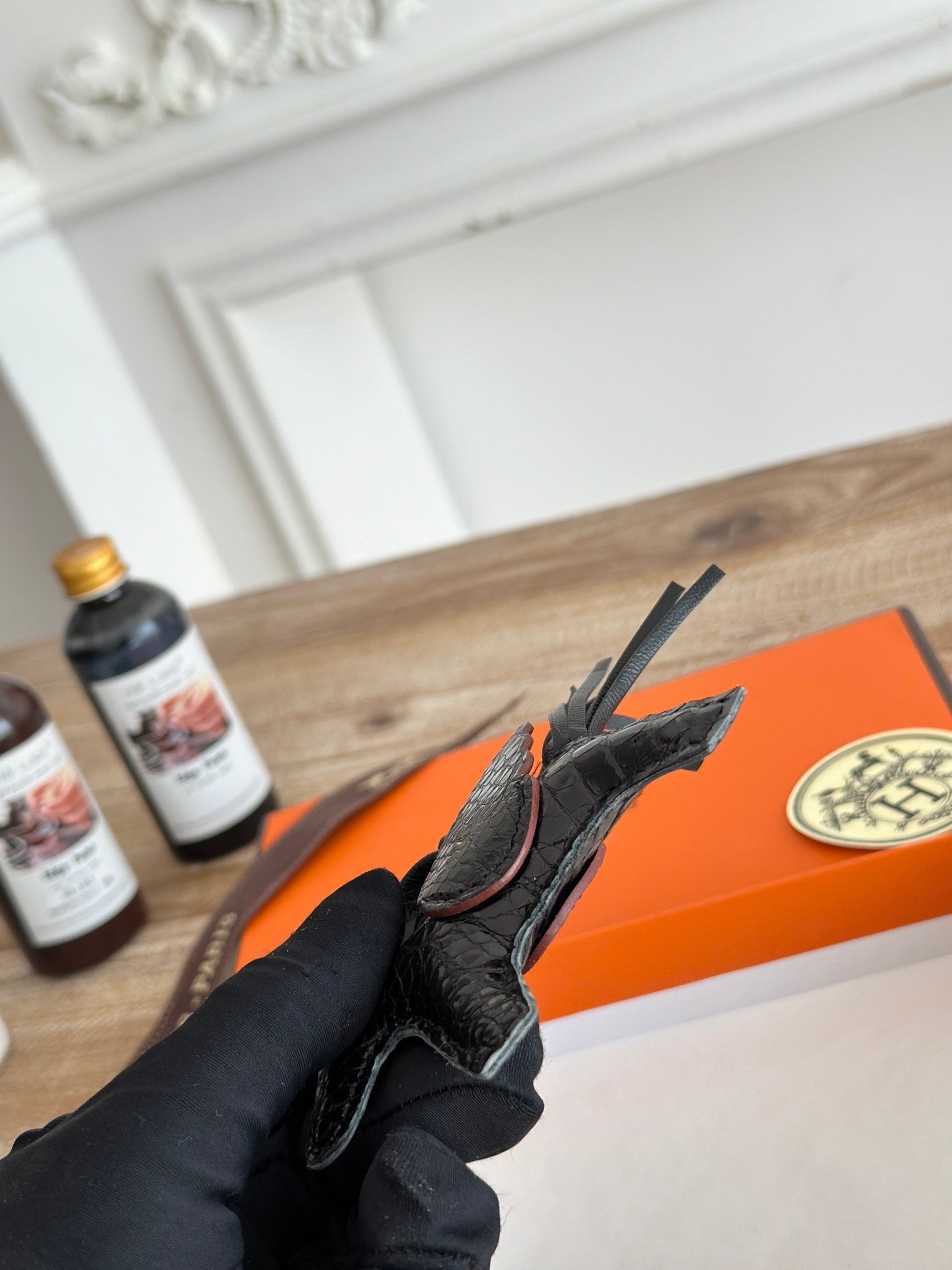 Crocodile Rodeo Horse Bag Charm