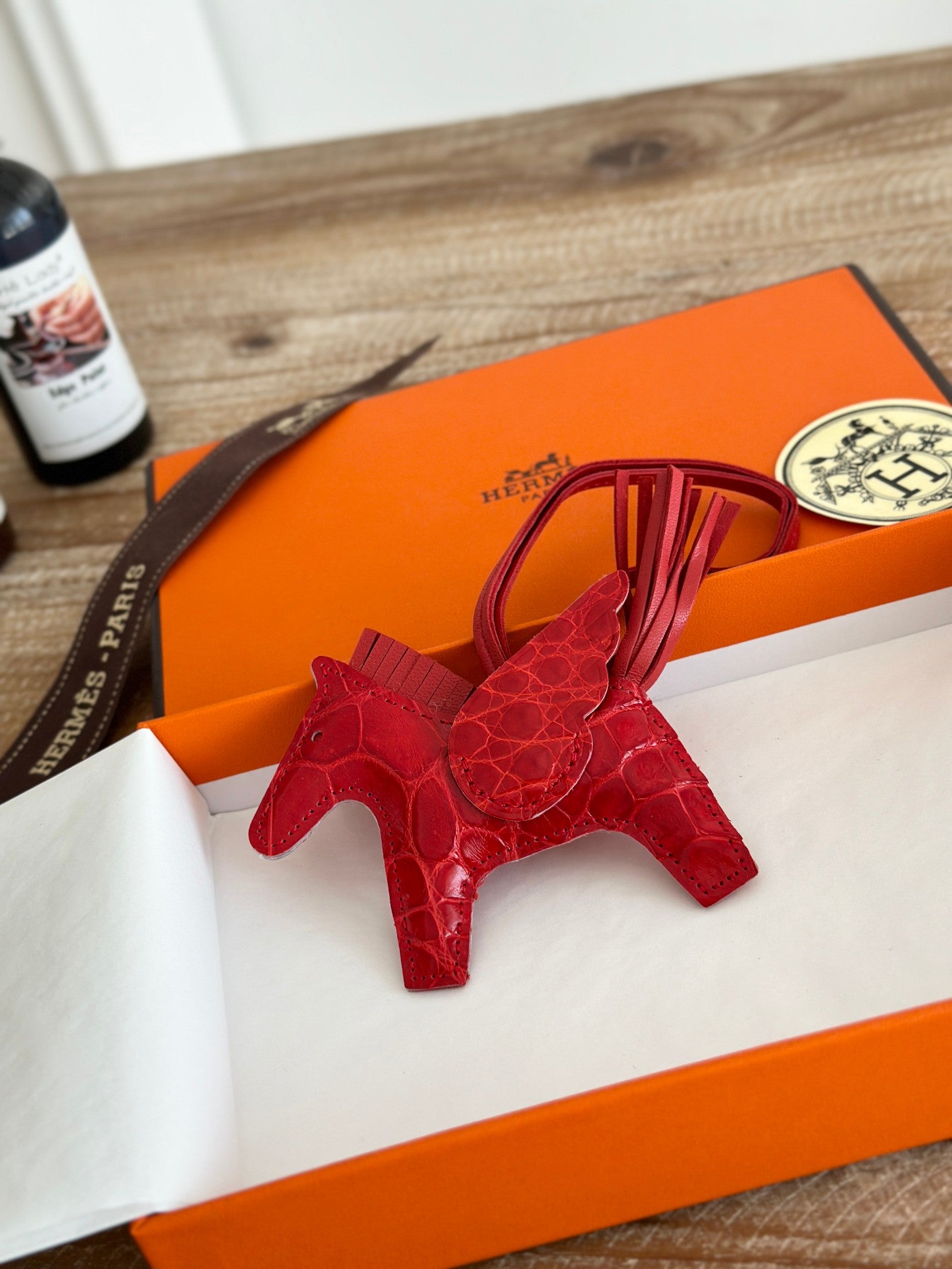 Crocodile Rodeo Horse Bag Charm