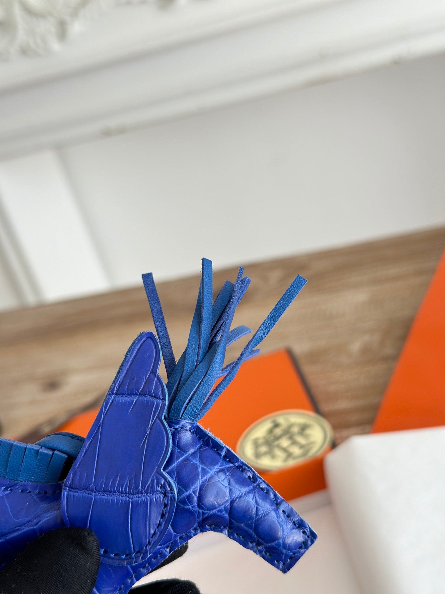 Crocodile Rodeo Horse Bag Charm