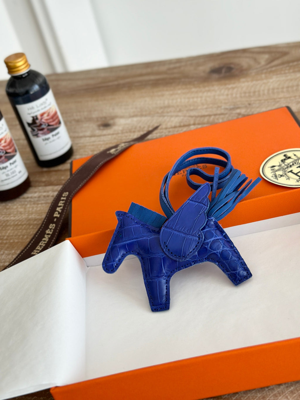 Crocodile Rodeo Horse Bag Charm