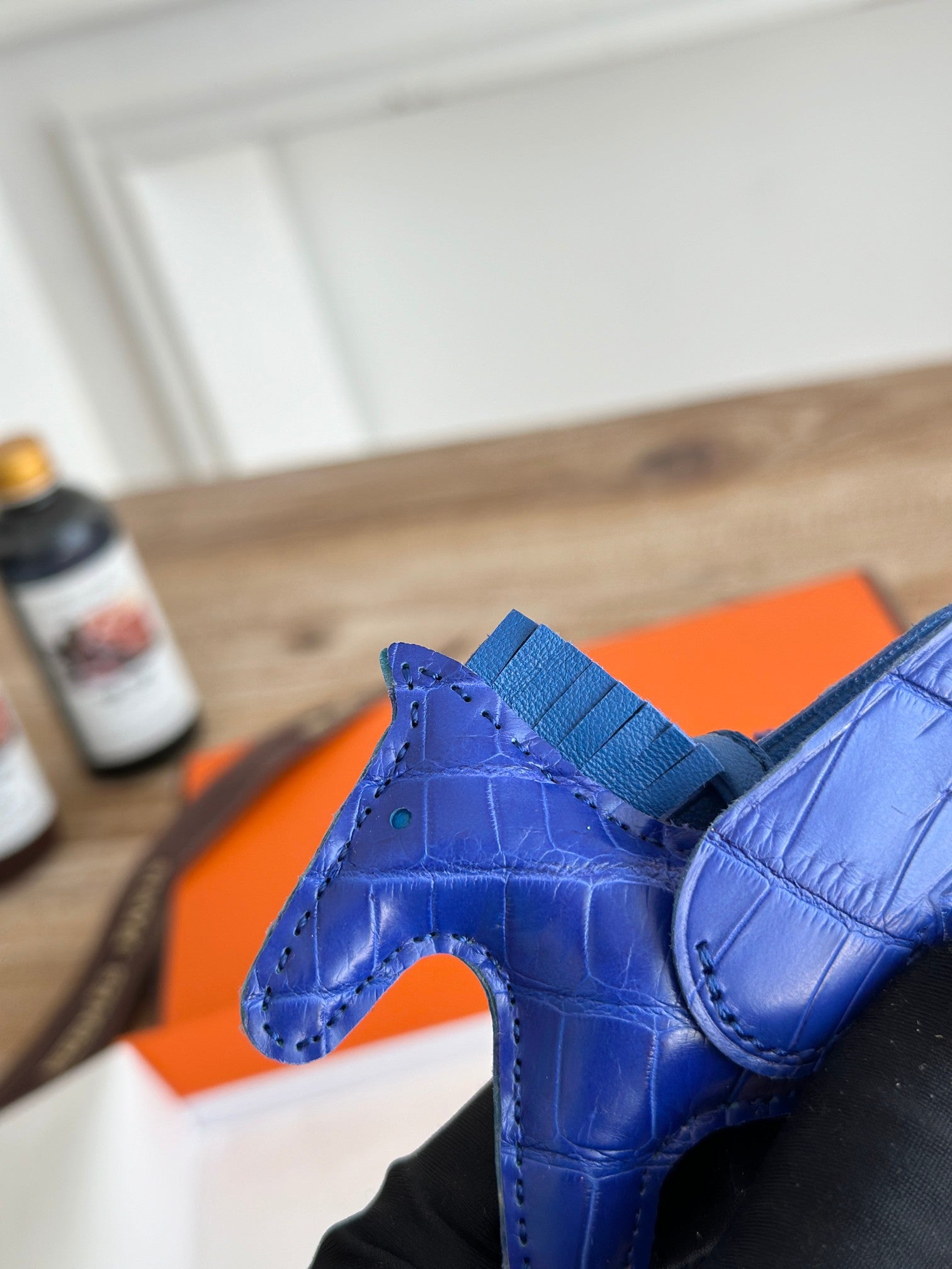 Crocodile Rodeo Horse Bag Charm