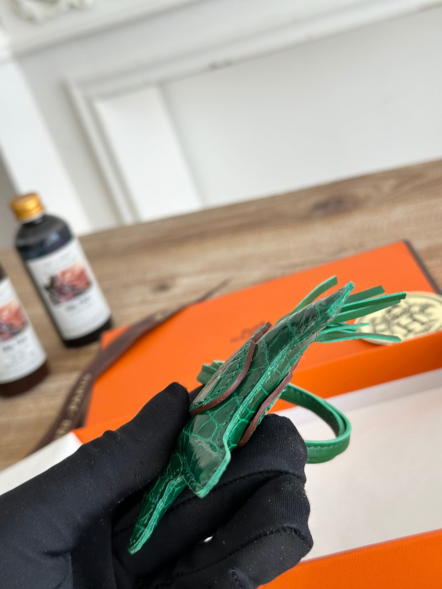 Crocodile Rodeo Horse Bag Charm