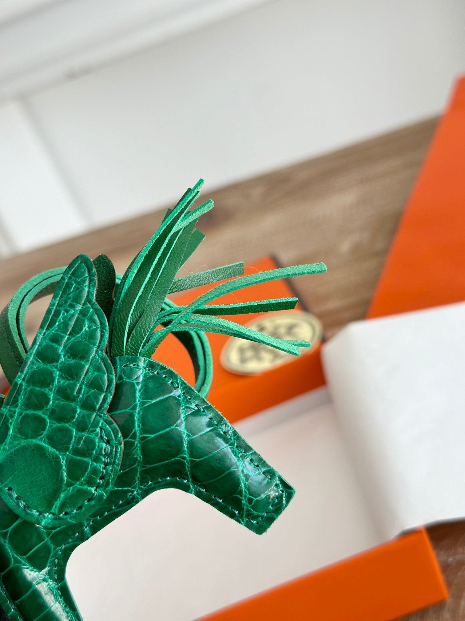 Crocodile Rodeo Horse Bag Charm