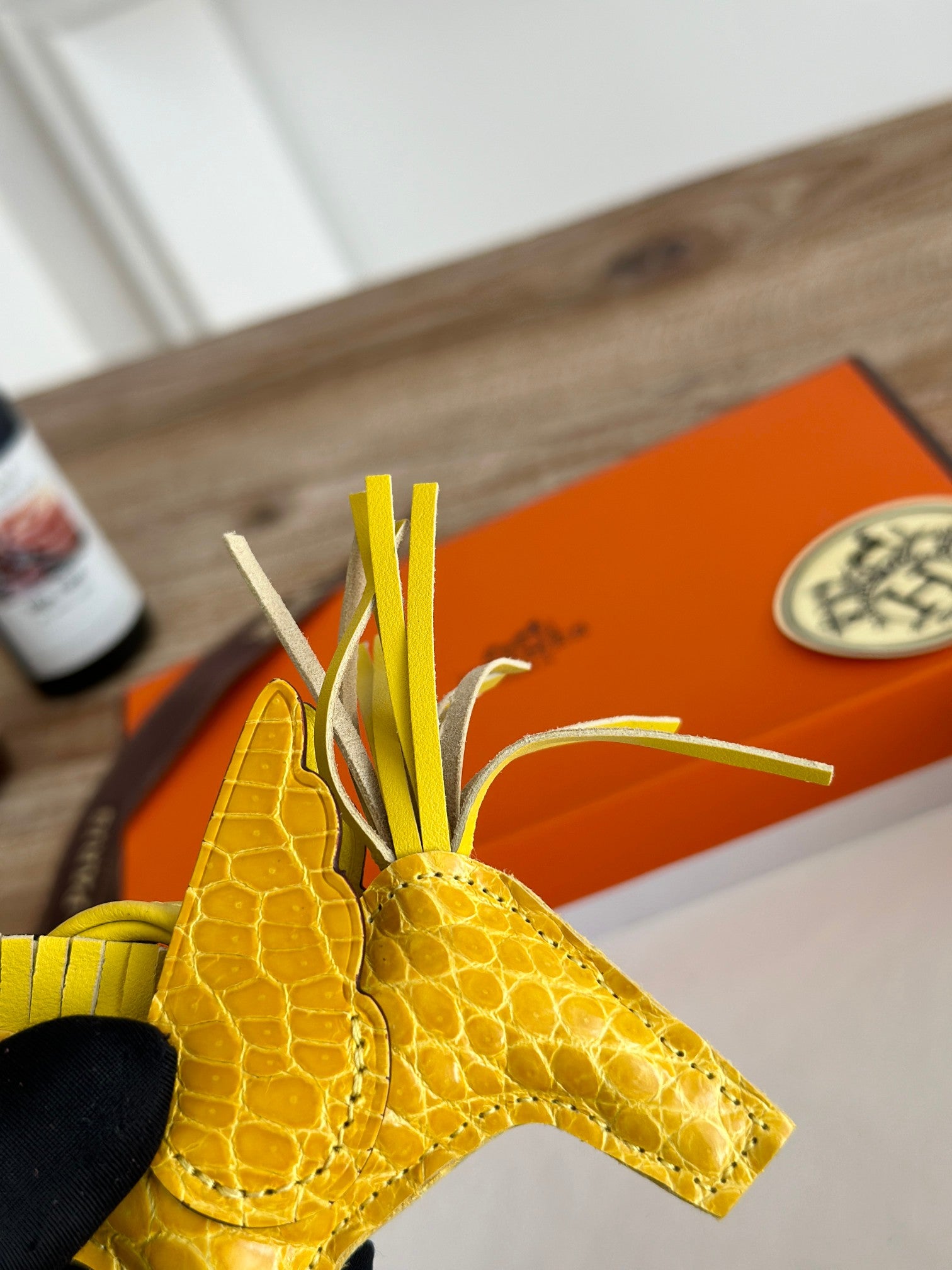 Crocodile Rodeo Horse Bag Charm