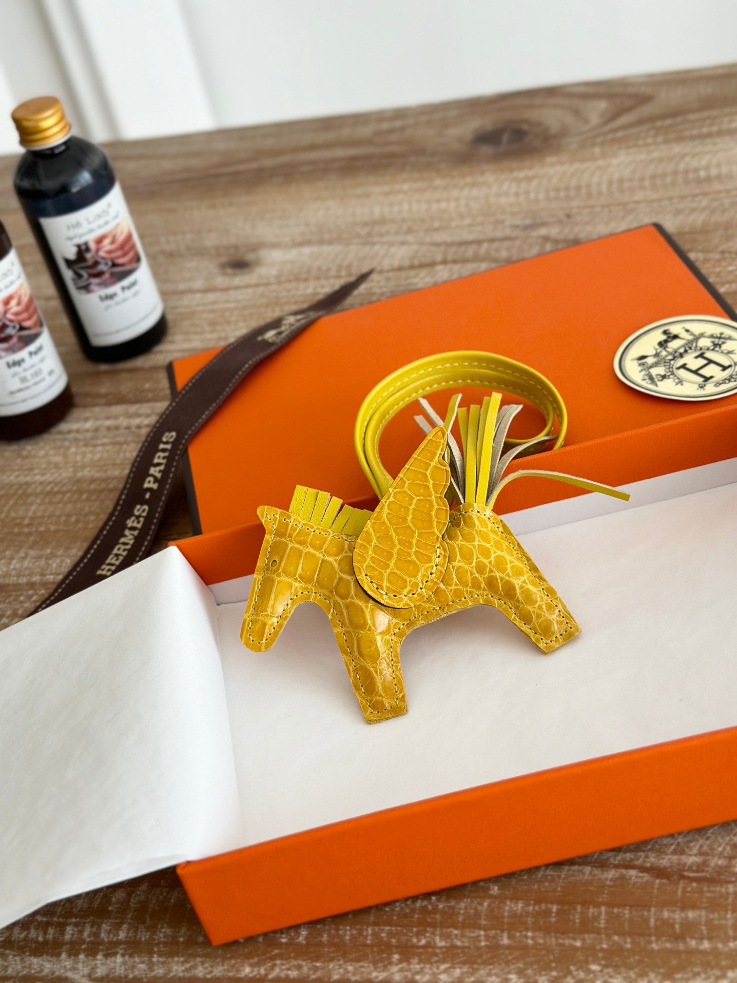 Crocodile Rodeo Horse Bag Charm