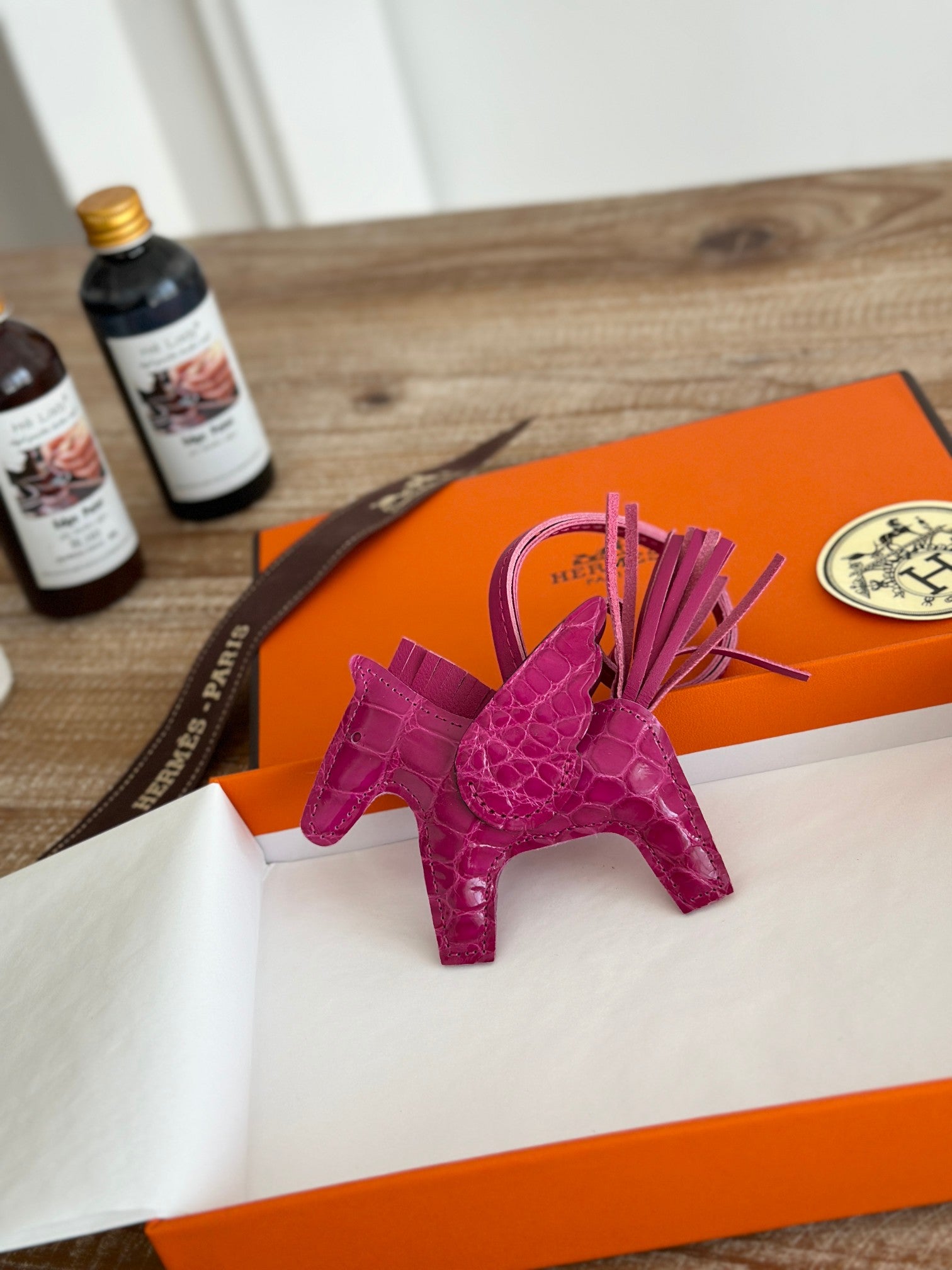 Crocodile Rodeo Horse Bag Charm