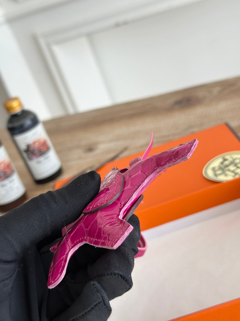 Crocodile Rodeo Horse Bag Charm