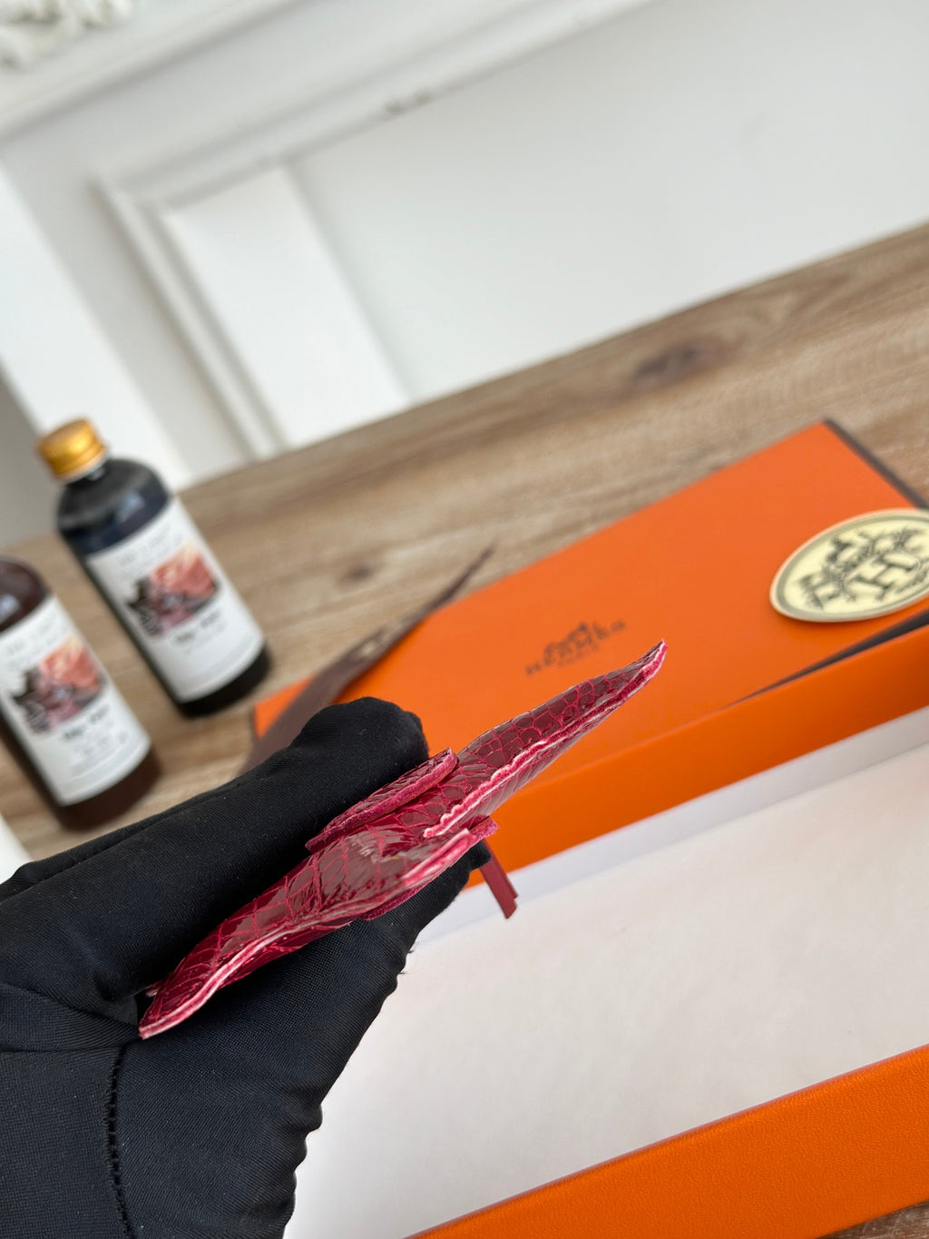 Crocodile Rodeo Horse Bag Charm