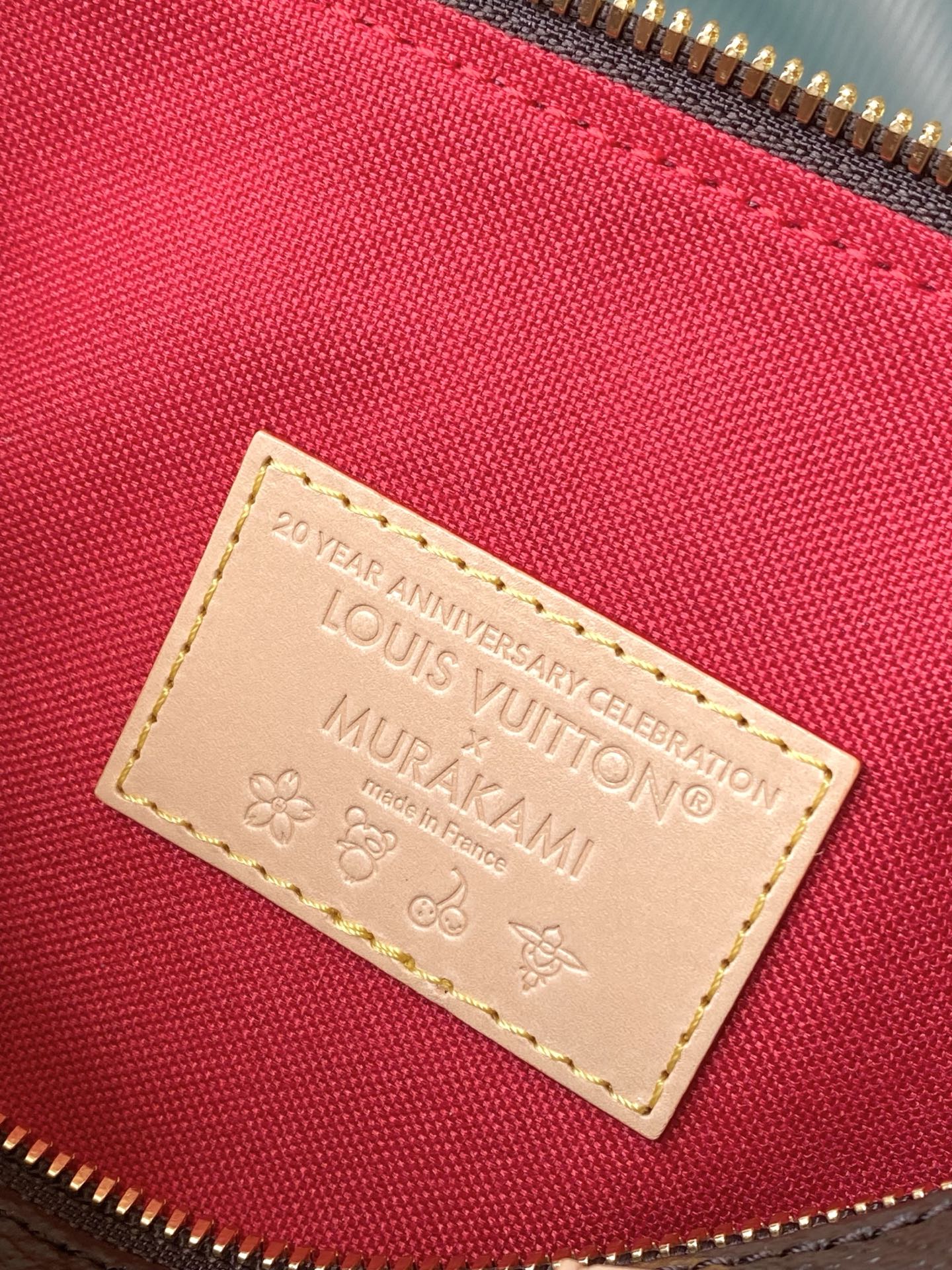 Speedy Bandoulière 20 Monogram Canvas with Cherry Print