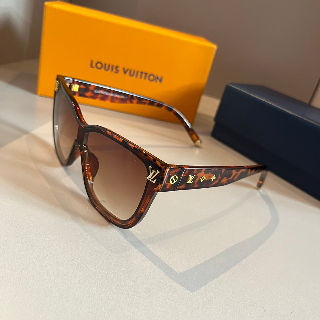 Full Tortoise Frame Monogram Sunglasses