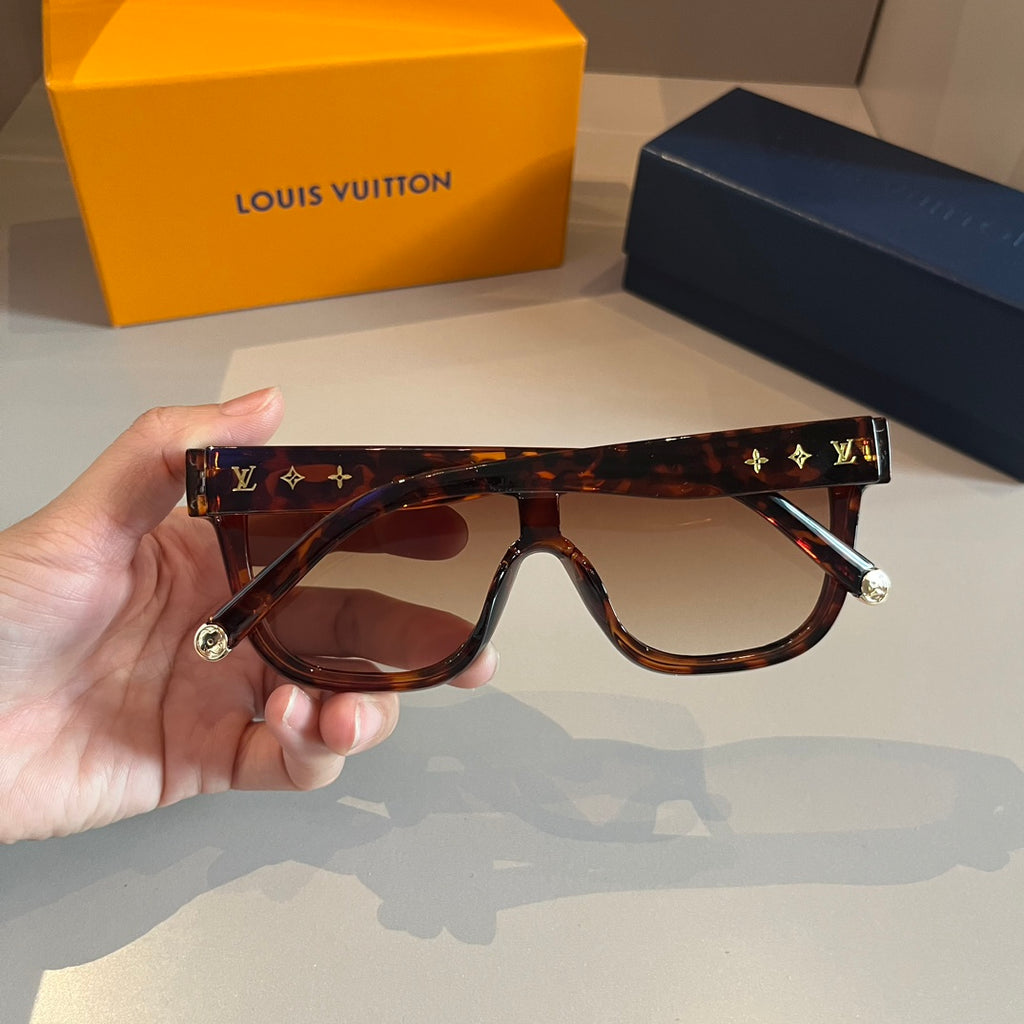 Full Tortoise Frame Monogram Sunglasses