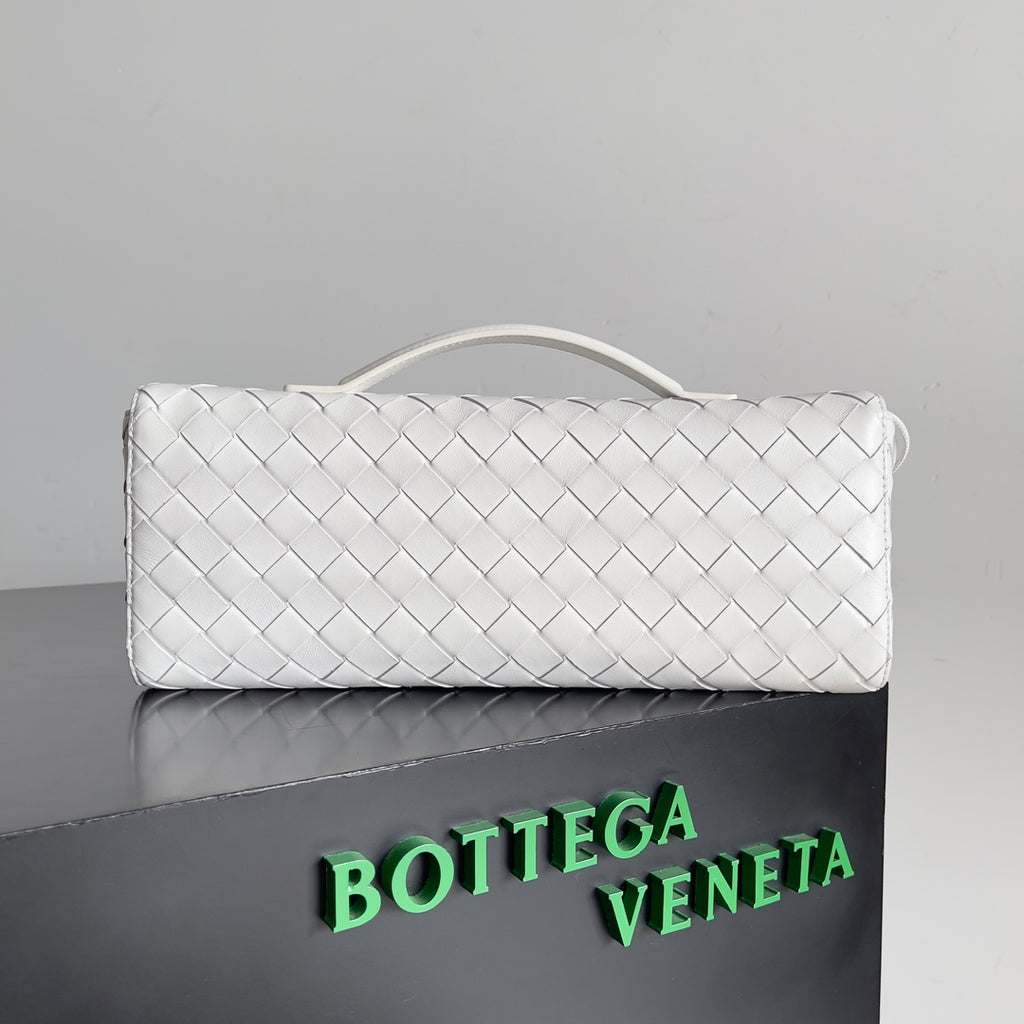Andiamo Woven Leather Clutch Bag