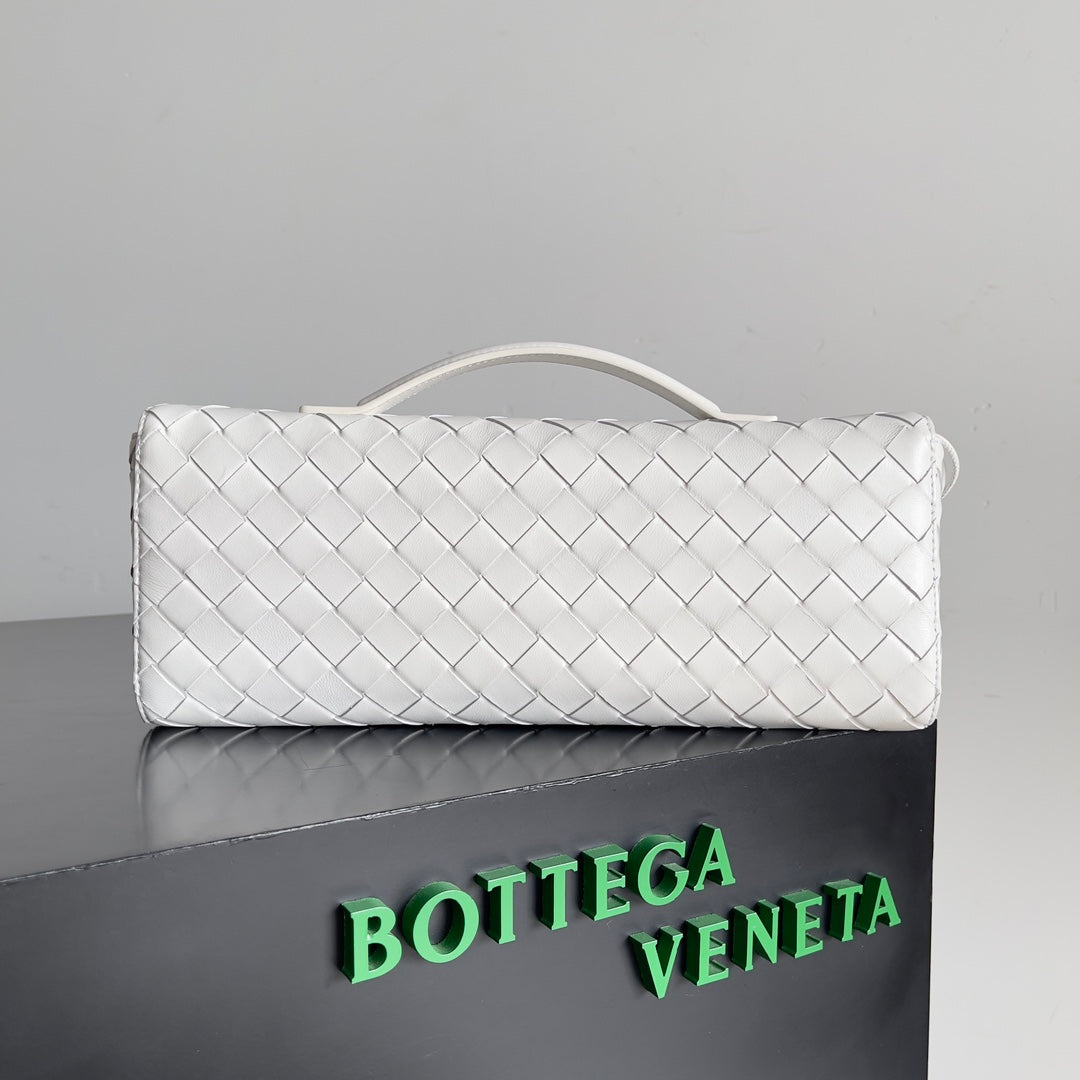 Andiamo Woven Leather Clutch Bag
