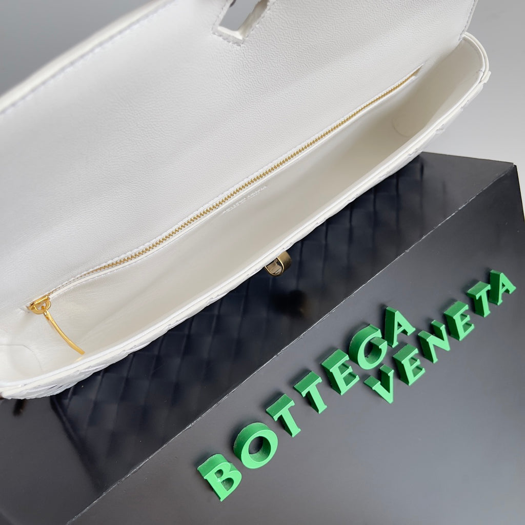 Andiamo Woven Leather Clutch Bag