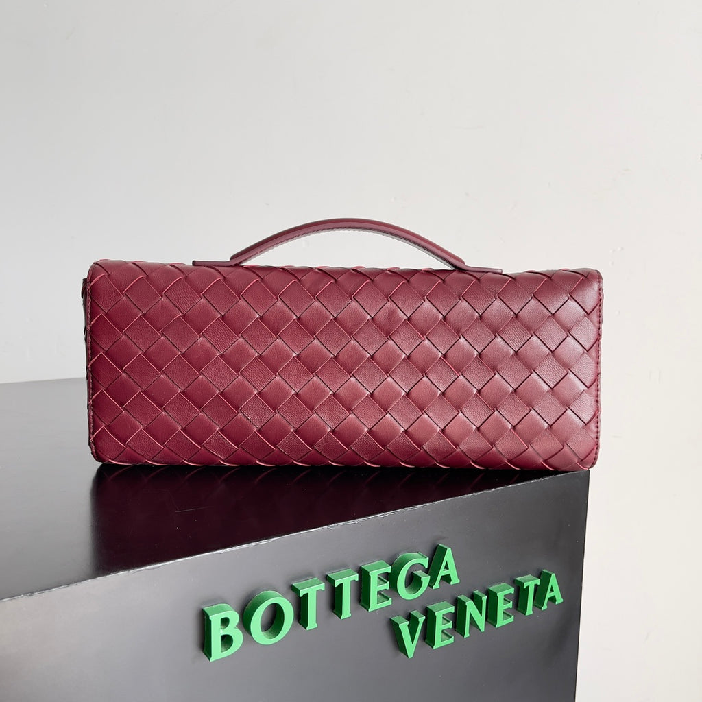 Andiamo Woven Leather Clutch Bag