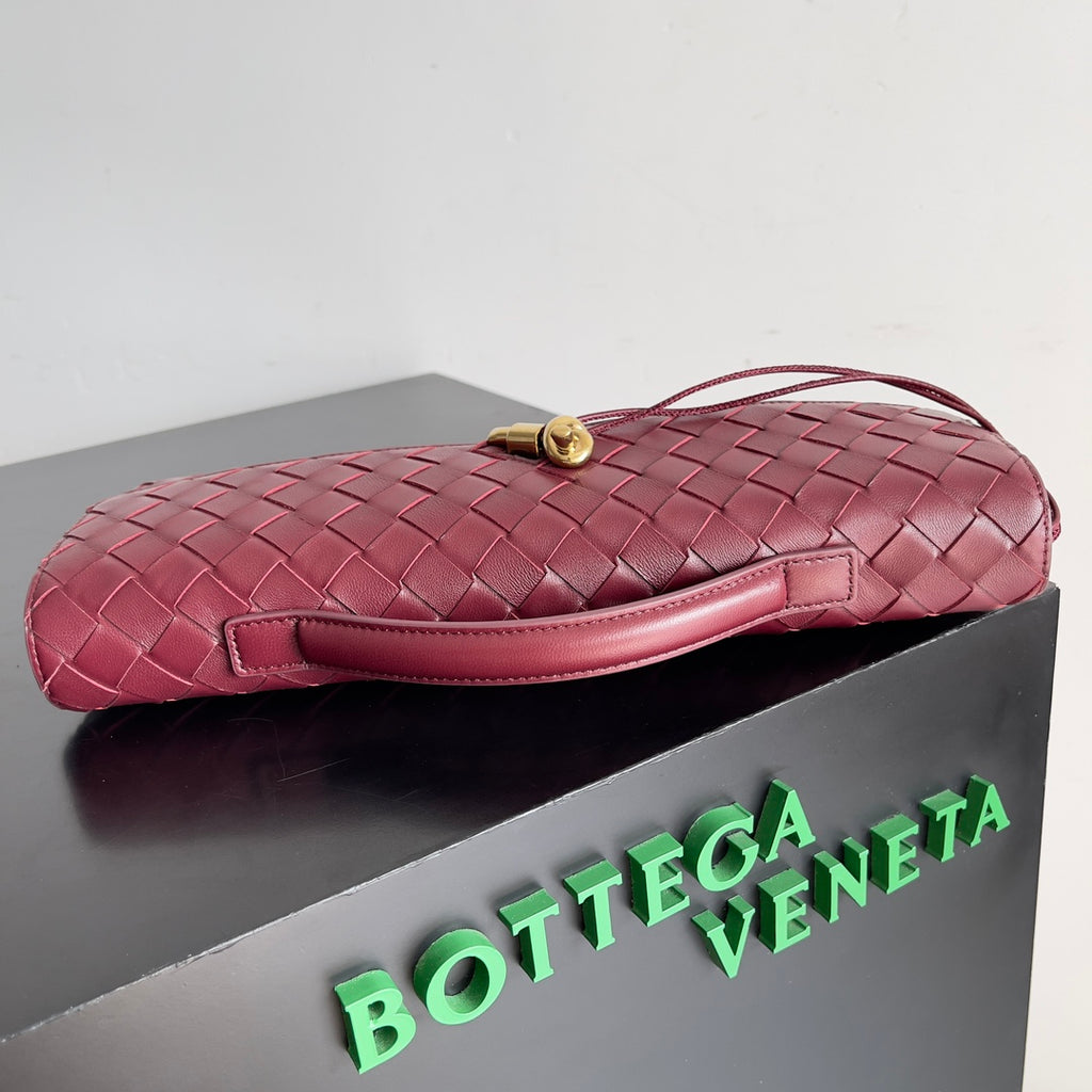 Andiamo Woven Leather Clutch Bag