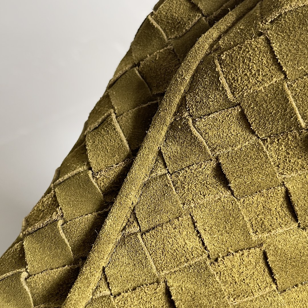 Woven Leather Medium Hobo Shoulder Bag