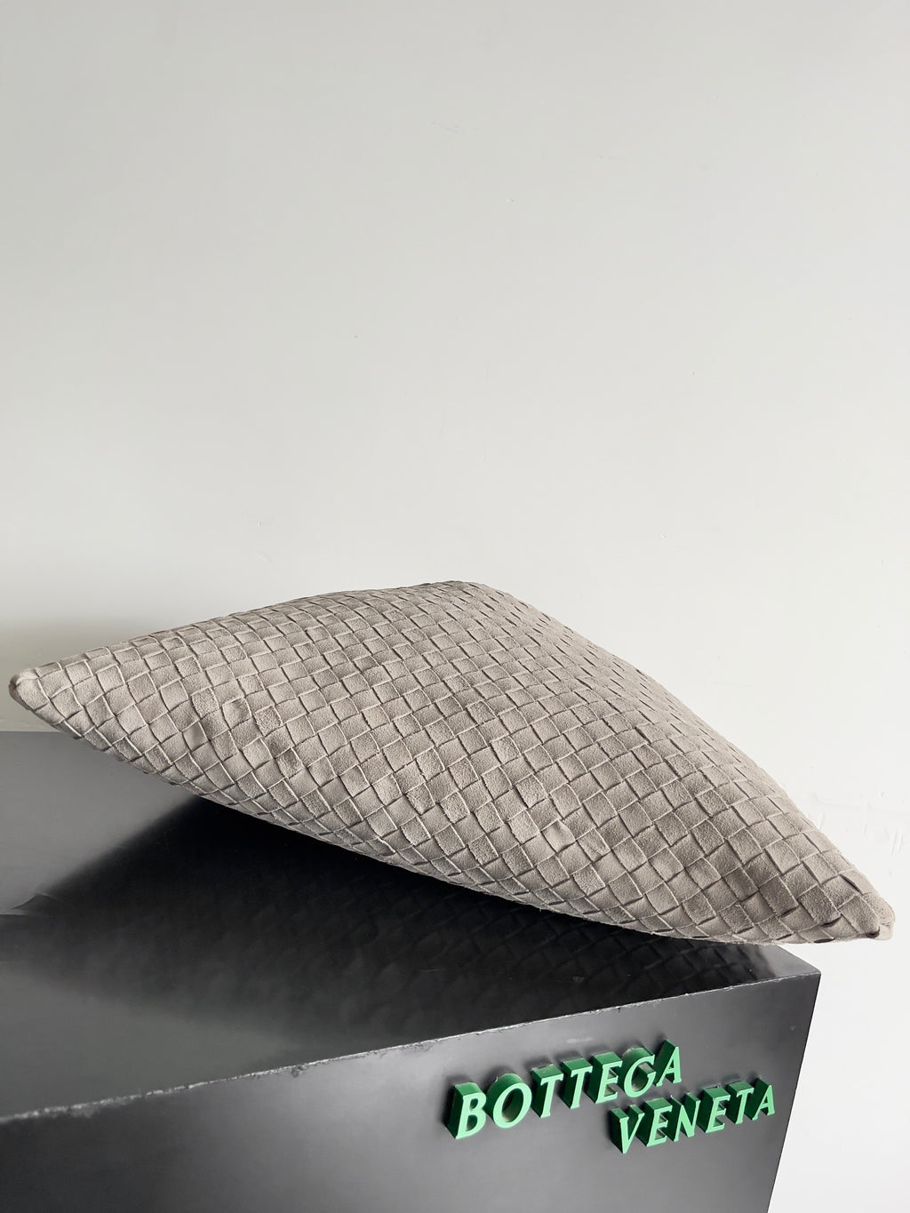 Woven Leather Oversized Hobo Shoulder Bag