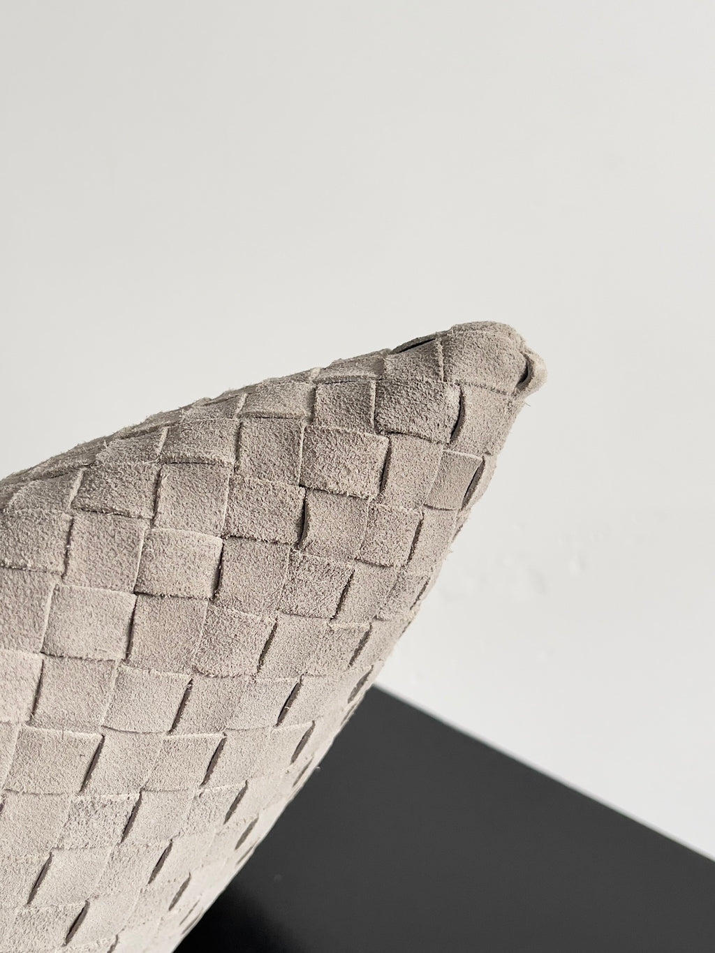 Woven Leather Oversized Hobo Shoulder Bag