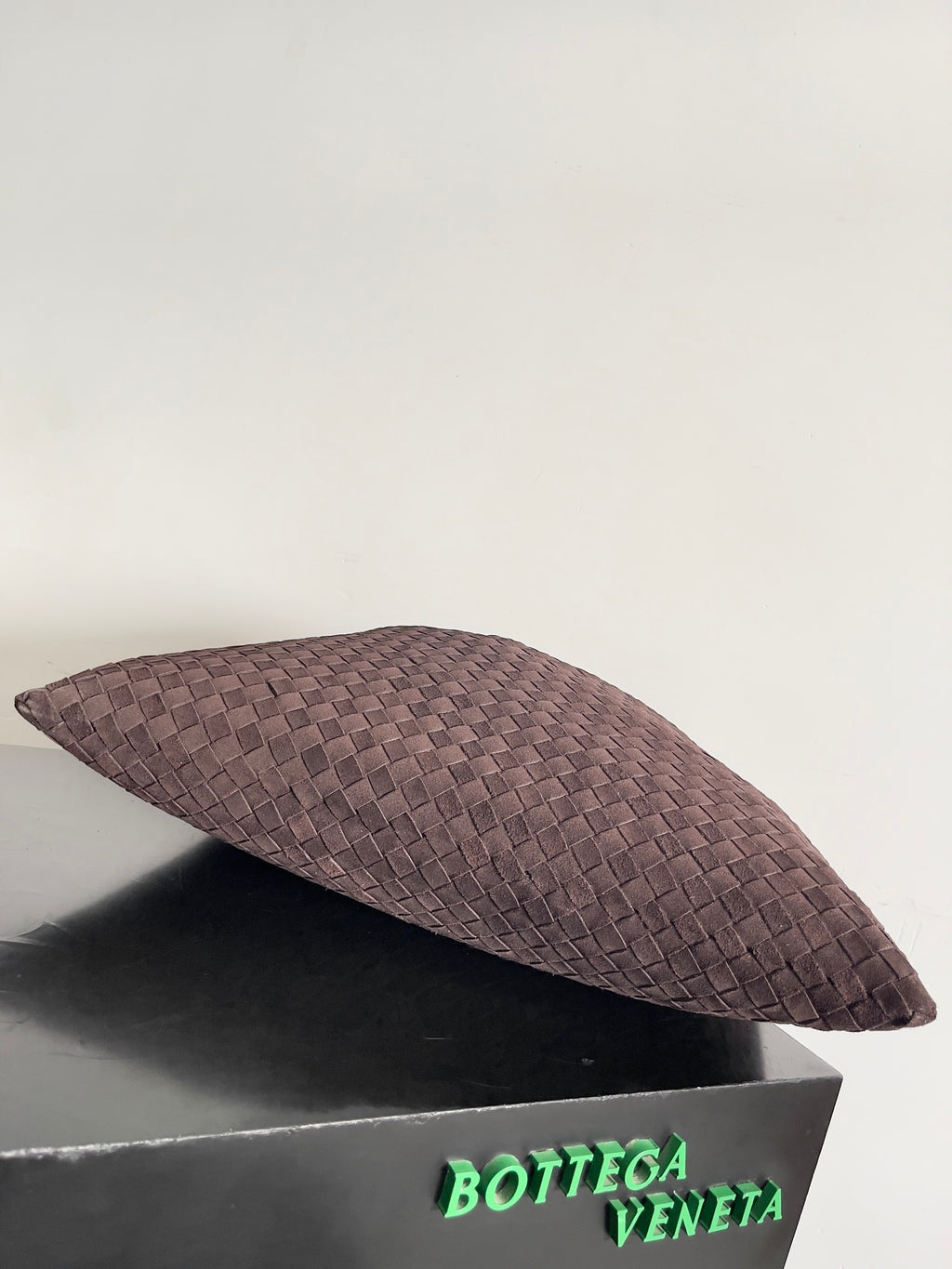 Woven Leather Oversized Hobo Shoulder Bag