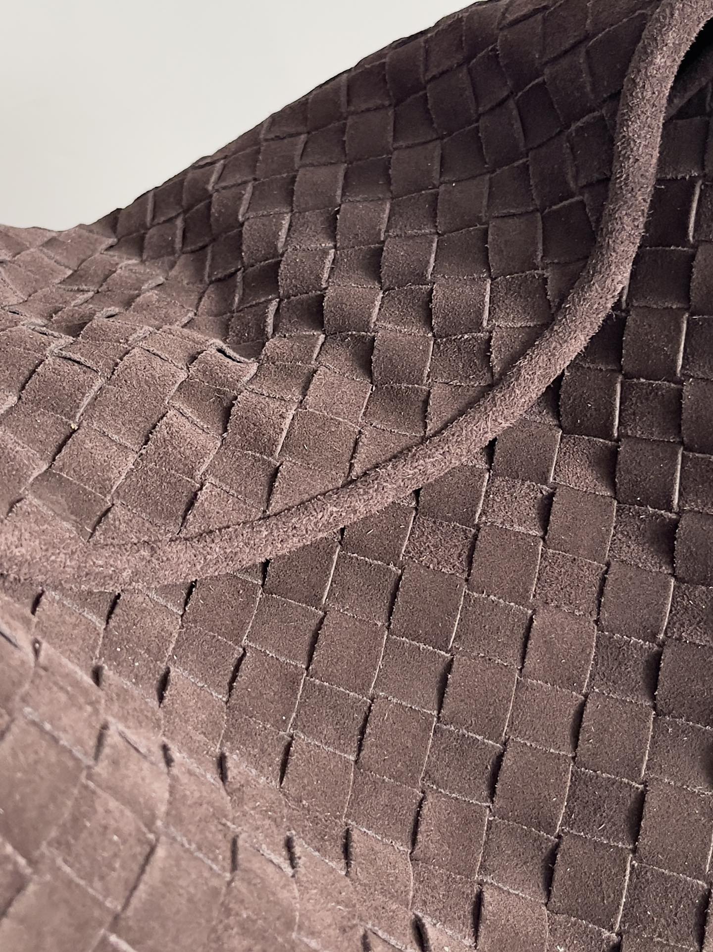 Woven Leather Oversized Hobo Shoulder Bag