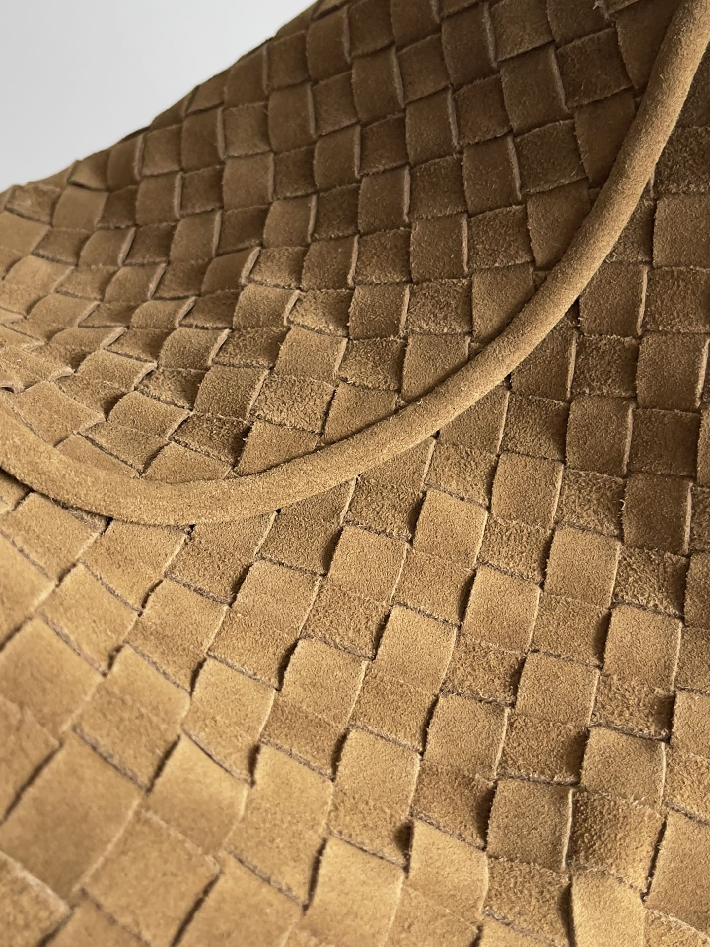 Woven Leather Oversized Hobo Shoulder Bag