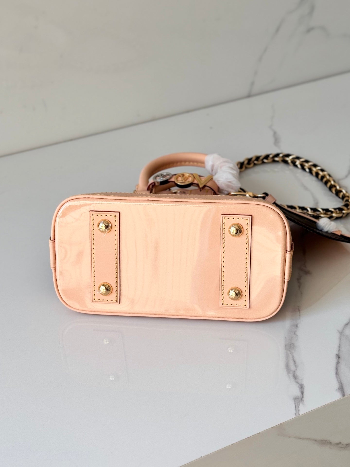 Alma BB White Monogram