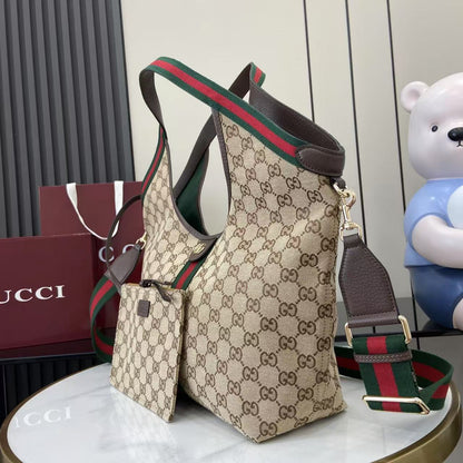 Giglio GG Supreme Tote Bag with Pouch