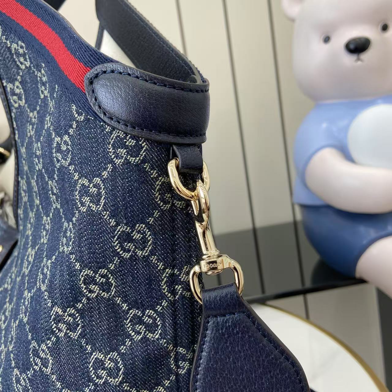 Giglio GG Supreme Tote Bag with Pouch