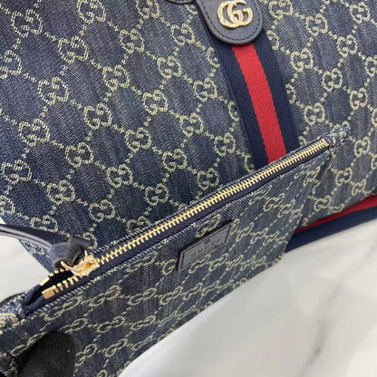 Giglio GG Supreme Tote Bag with Pouch