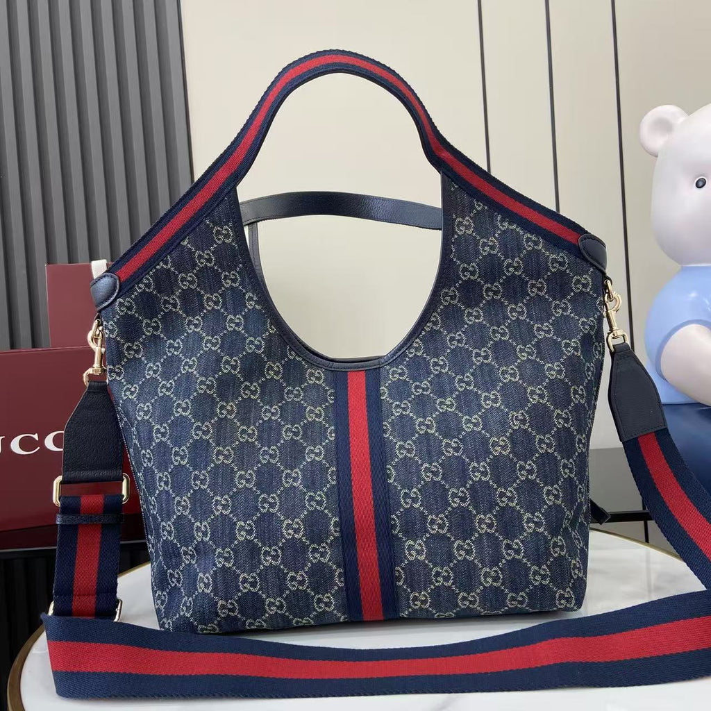 Giglio GG Supreme Tote Bag with Pouch