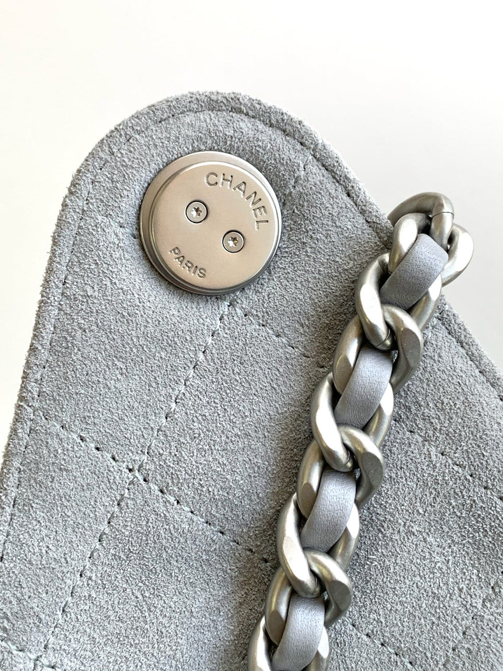 25 Medium Suede Bucket Bag