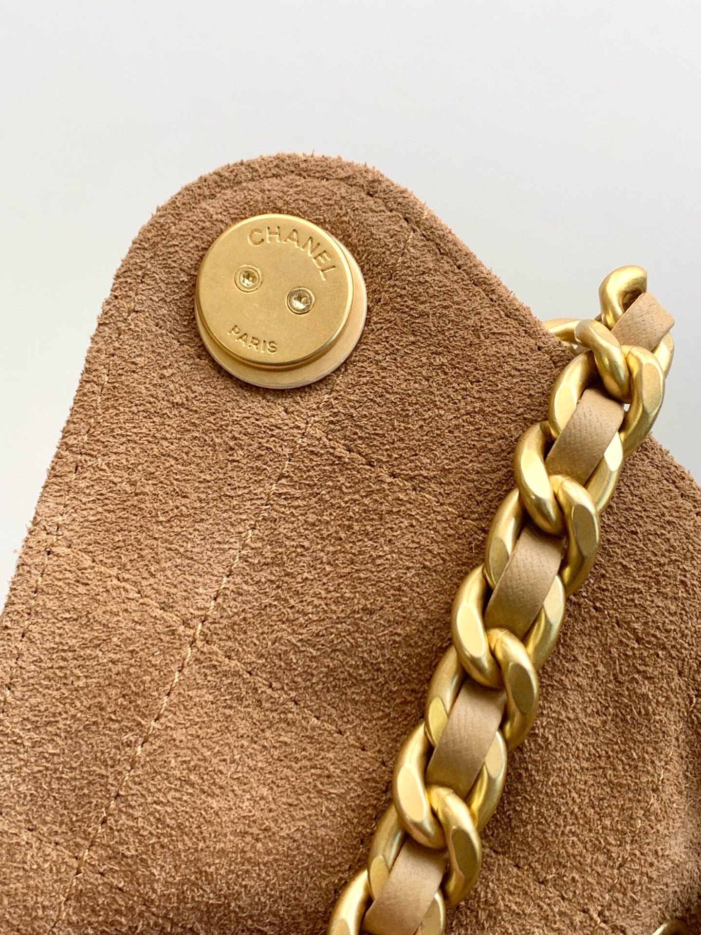 25 Large Suede Bucket Bag