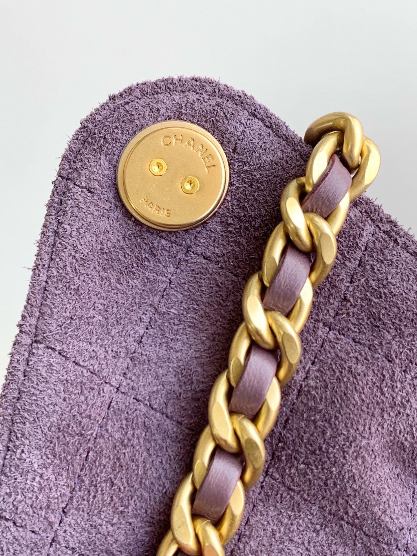 25 Large Suede Bucket Bag