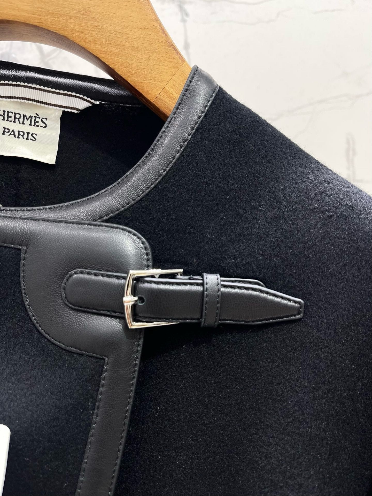 Embroidered Wool Short Jacket