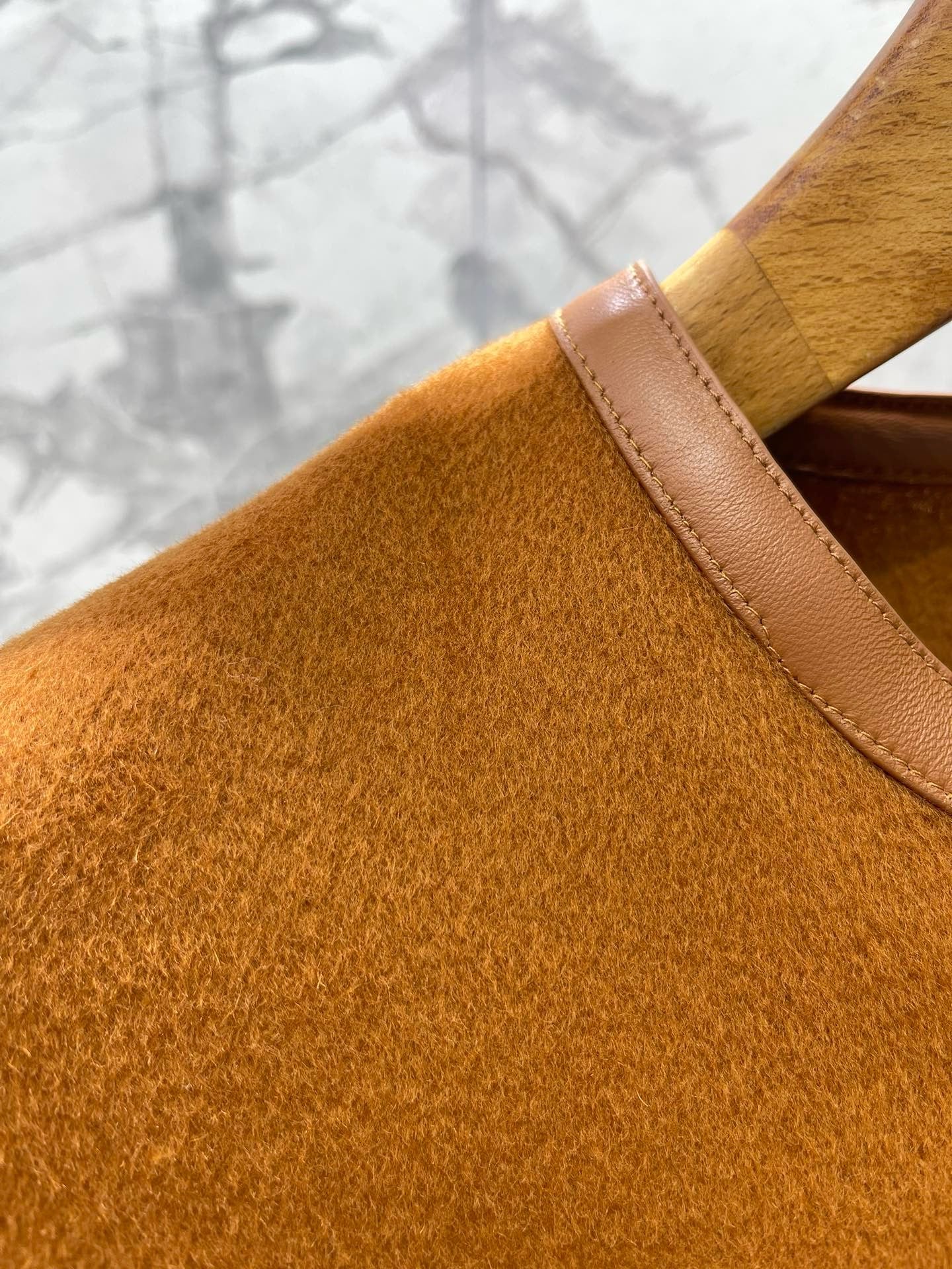 Embroidered Wool Short Jacket