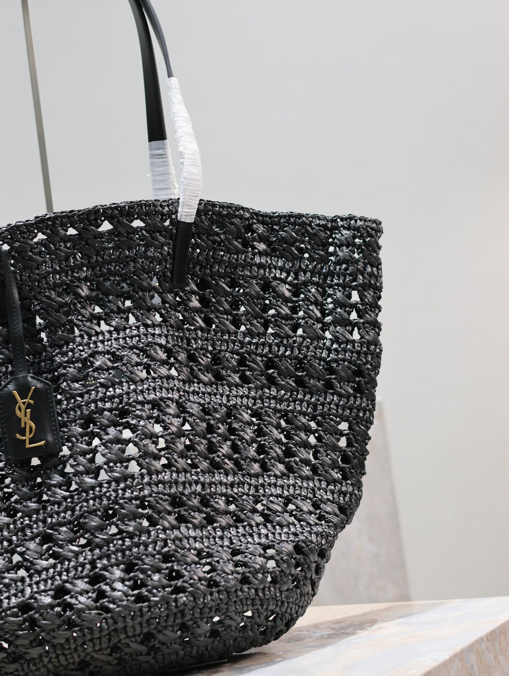 Raffia Medium Tote Bag