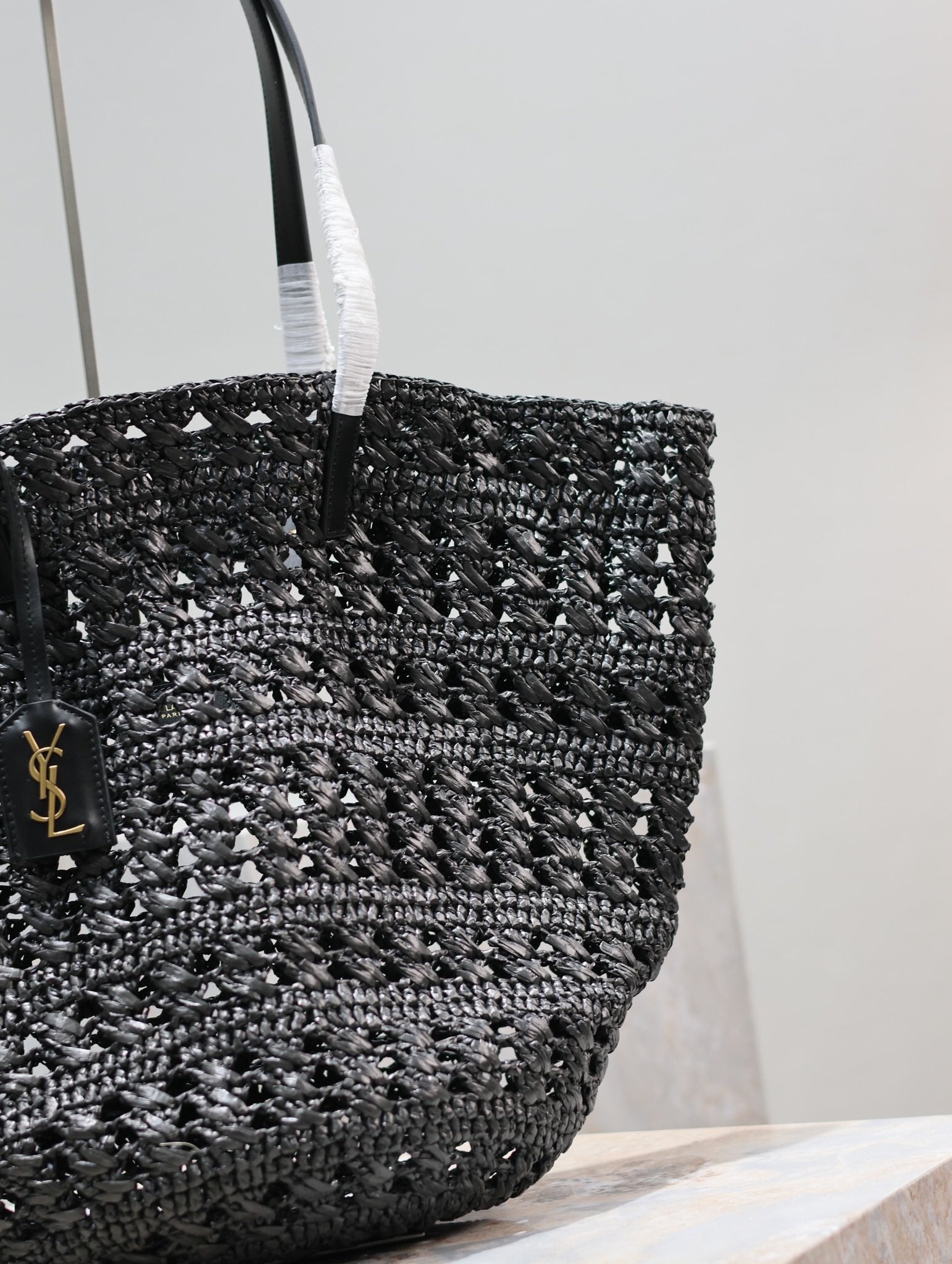 Raffia Medium Tote Bag